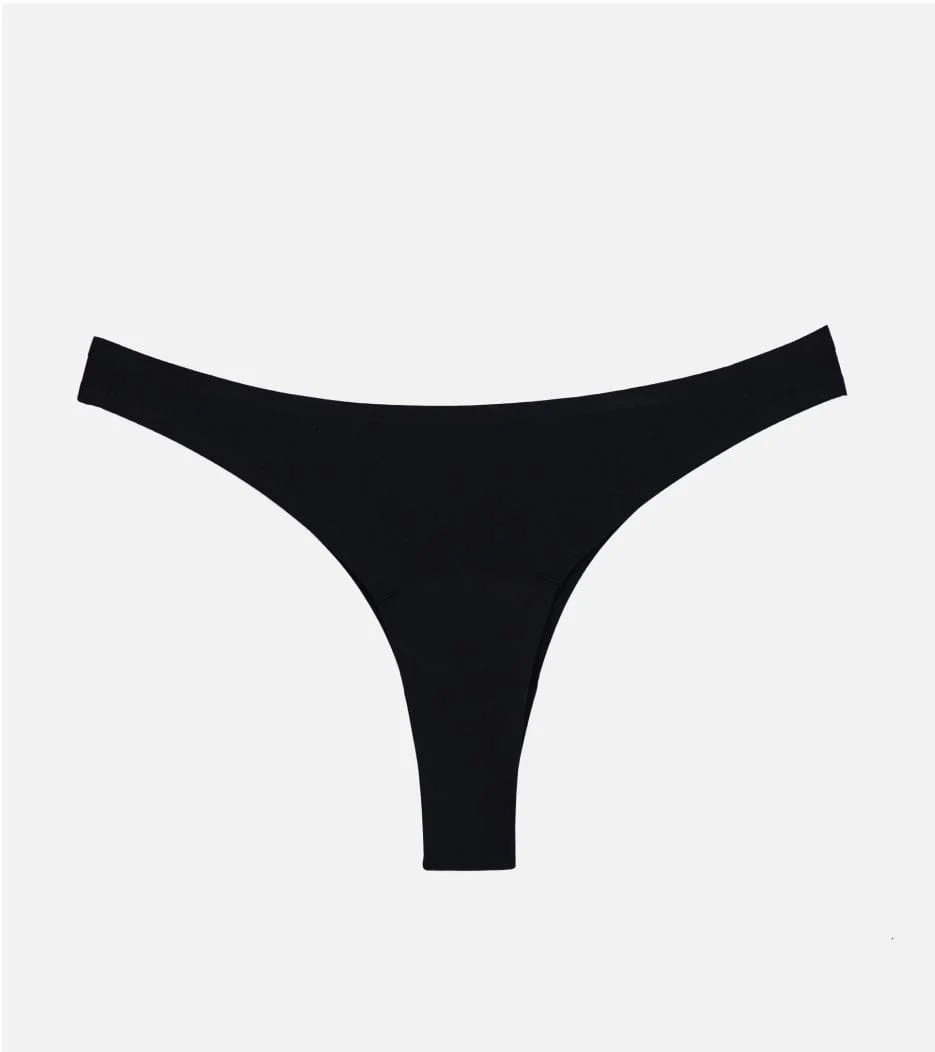 Invisible Brazilian - Gerecycled nylon - Zwart - Image 4