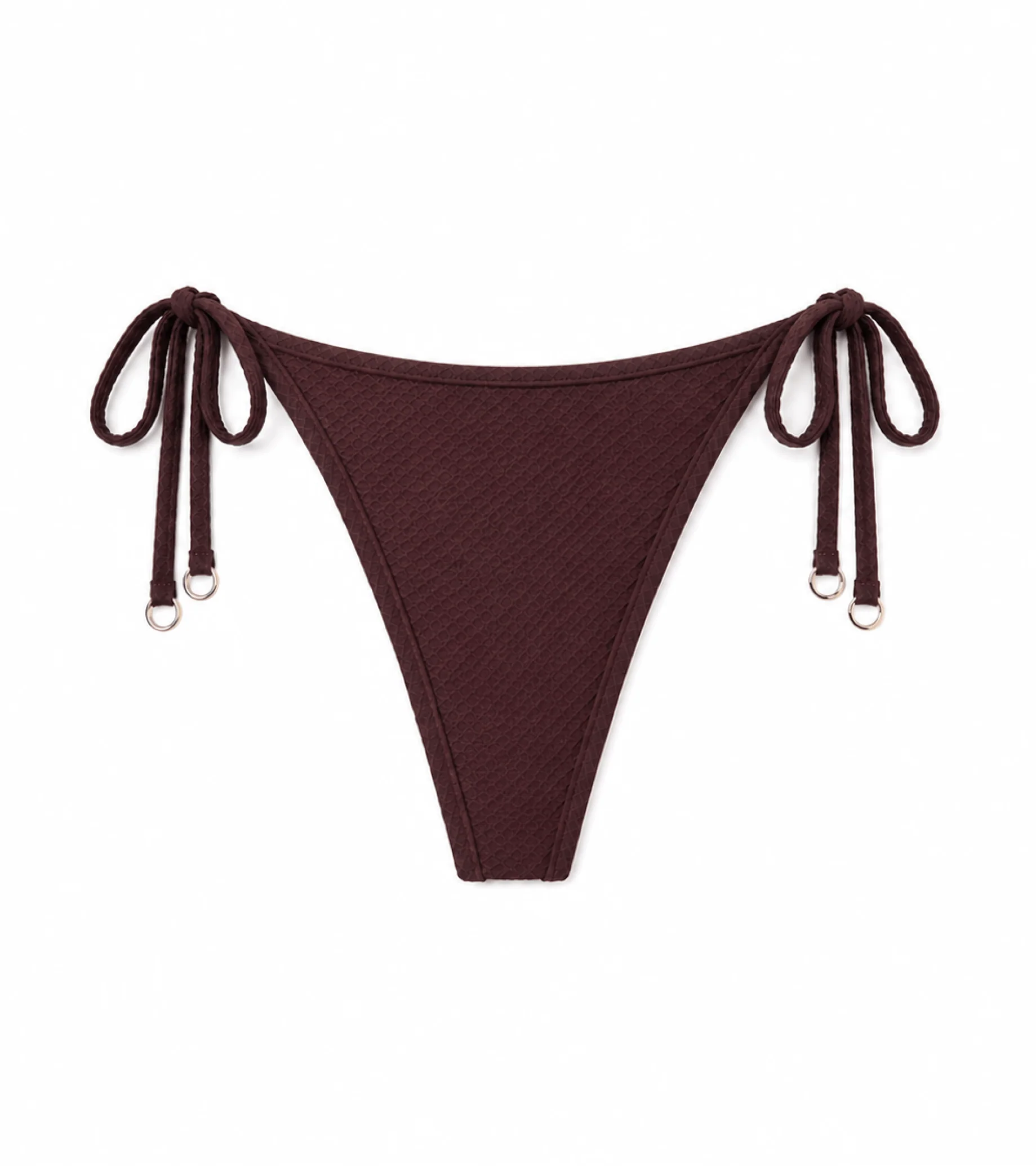 Zwemkleding - Waffle - Brief - Bruin - Image 4