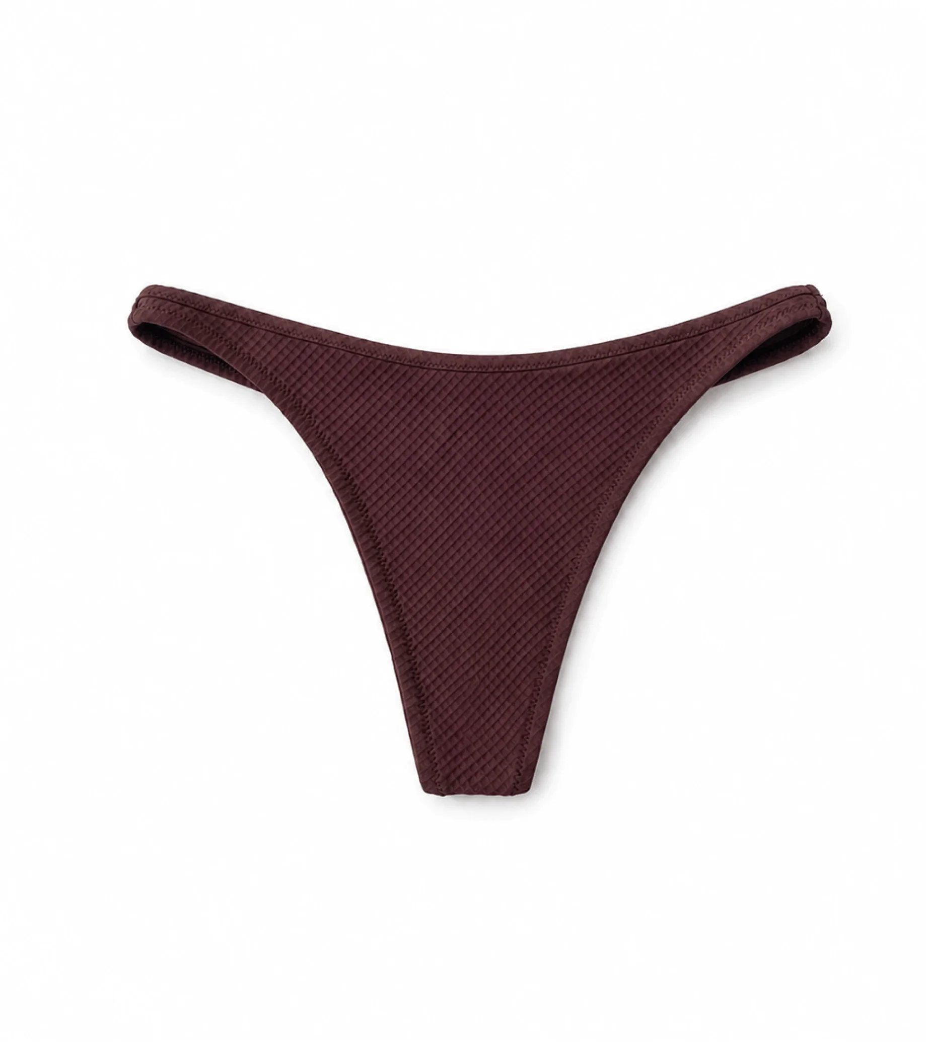 Zwemkleding - Waffle - String - Bruin - Image 4